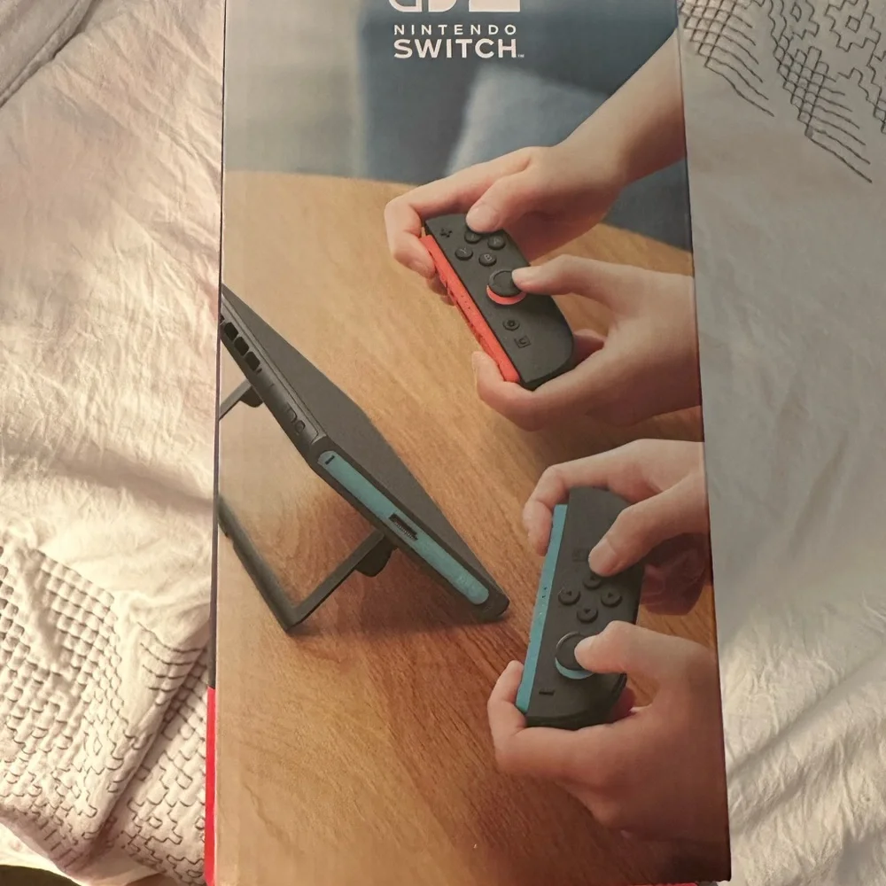 Nintendo Switch Console Black and Red with Joy-Con Controllers Unopened box